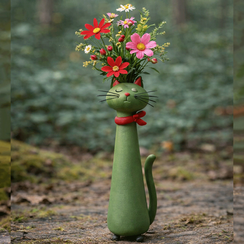 😻😻2026 Mother's Day Gifts 50% Off--💖🎁Quirky Cat Vase