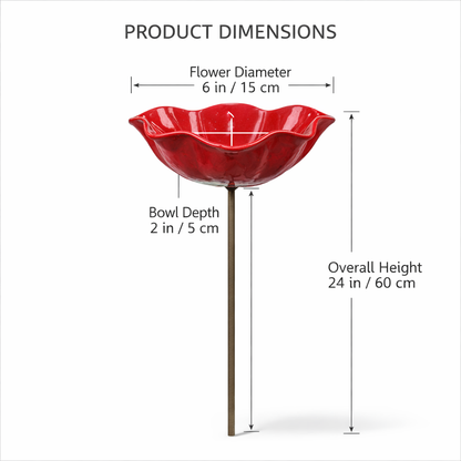 💖🎁2026 Mother's Day Gifts 50% Off--🐦🎁Handmade Metal Flower Garden Stake🐦