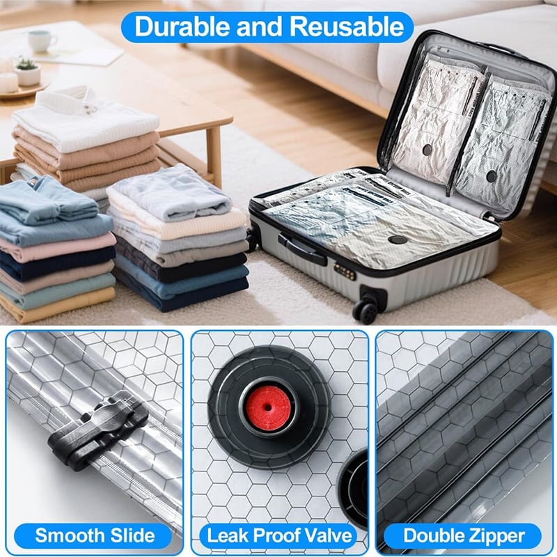🔥Hot Sale🔥Cordless Travel Vacuum Bag Set