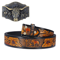 With Vintage Praying Belt Belt (120 cm/47 inch)