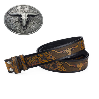 🔥LAST DAY 50% OFF🔥Western Style Fashion Creative Belt Buckle