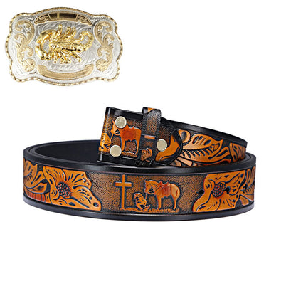 🔥LAST DAY 50% OFF🔥Western Style Fashion Creative Belt Buckle