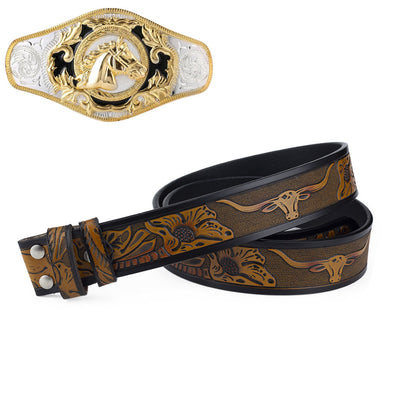 🔥LAST DAY 50% OFF🔥Western Style Fashion Creative Belt Buckle