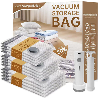 🔥Hot Sale🔥Cordless Travel Vacuum Bag Set