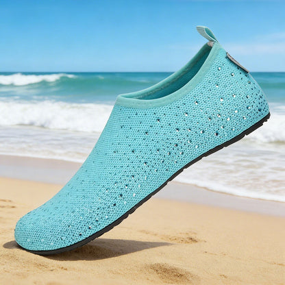 Womens Barefoot Water Shoes | Bling Thin Sole Shoes