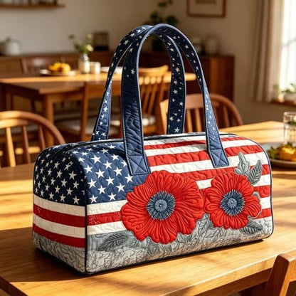 Jimmy Crafts - Handamde Quilted USA Tote Bag