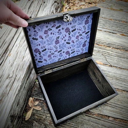 Mushroom & Forest Hidden Key Box