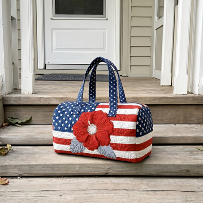 Jimmy Crafts - Handamde Quilted USA Tote Bag