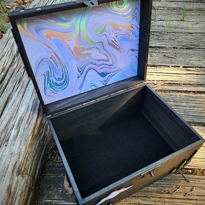 Turtle & Mountains Hidden Key Box