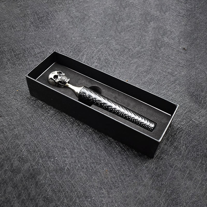 🔥LAST DAY 70% OFF🔥Damascus Steel Ghost Head Knife