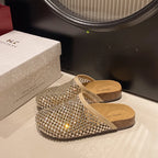 🔥Last Day 72% Off🔥Women's Rhinestone Slip-on Mules