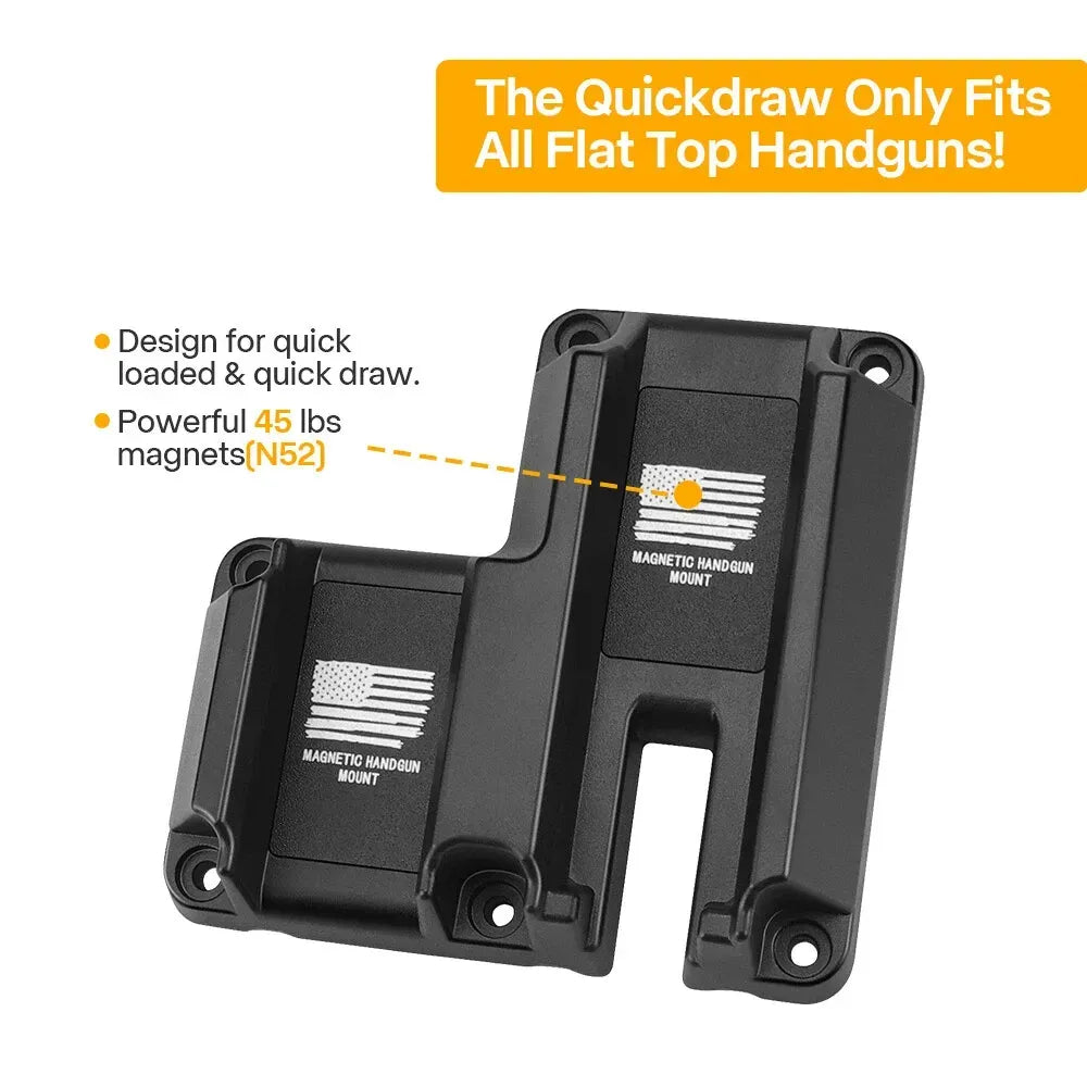 Magnetic Quick Draw Mount Holster