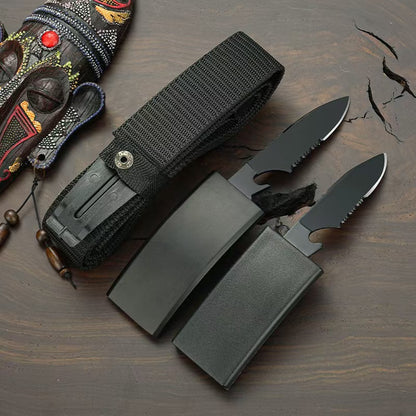 🔥Hot Sale🔥Tactical Nylon Belt with Concealed Self-Defense Knife