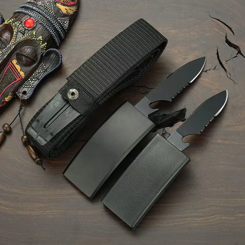 🔥Hot Sale🔥Tactical Nylon Belt with Concealed Self-Defense Knife