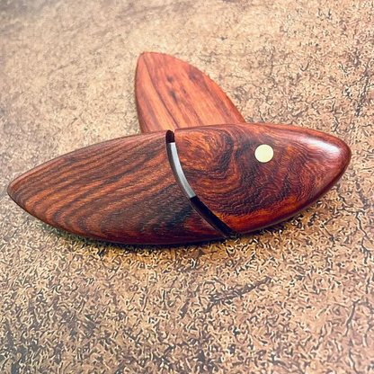 🔥LAST DAY 70% OFF🔥 Wooden Fish Mini EDC Camping Knife Pocket Knife