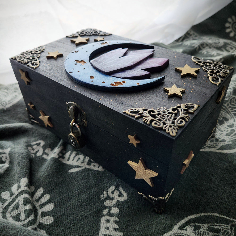 Crystal & Moon Hidden Key Box