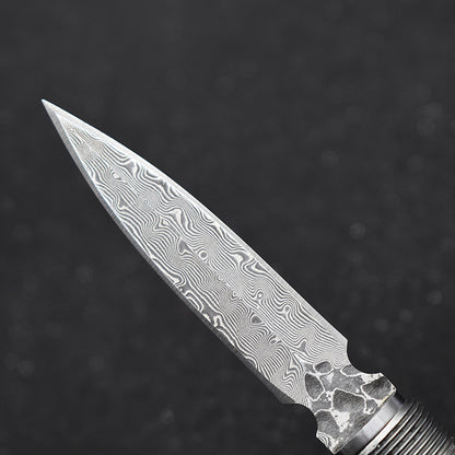 🔥LAST DAY 70% OFF🔥Damascus Steel Ghost Head Knife
