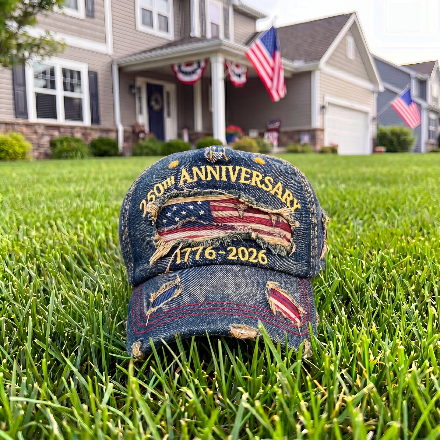 Kevin Crafts - Handamde 250 Anniversary Hat
