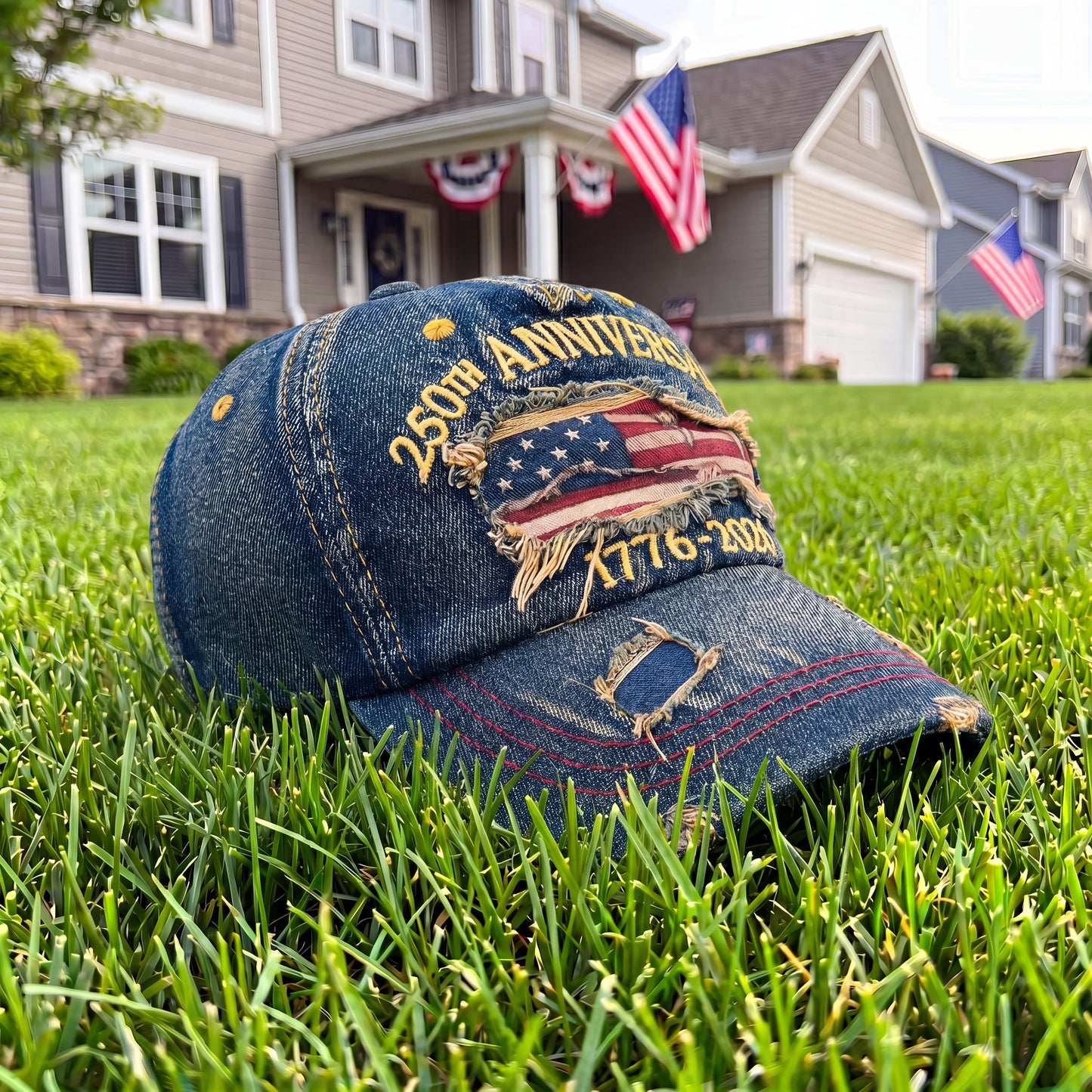 Kevin Crafts - Handamde 250 Anniversary Hat