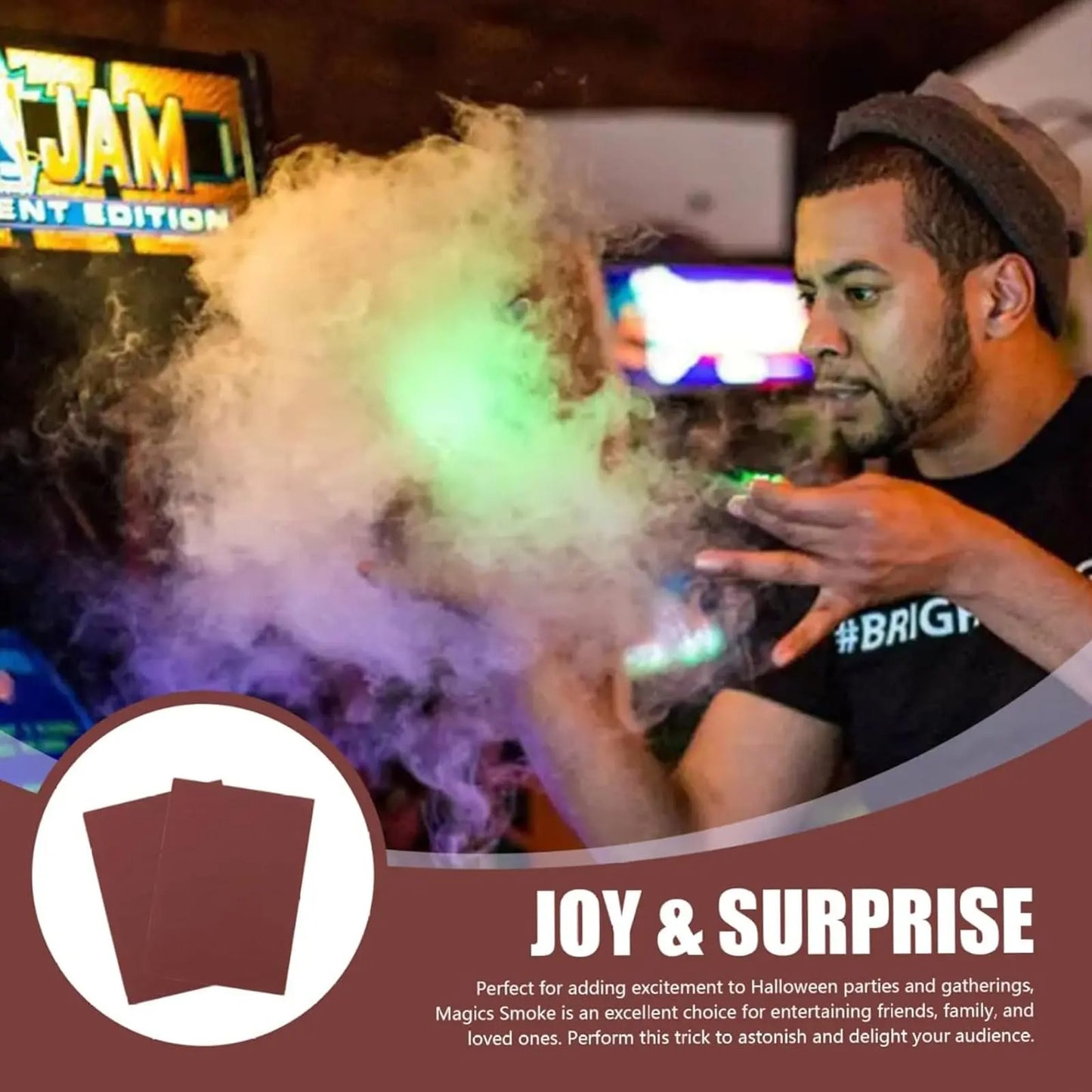 Finger Smoke Magic Trick