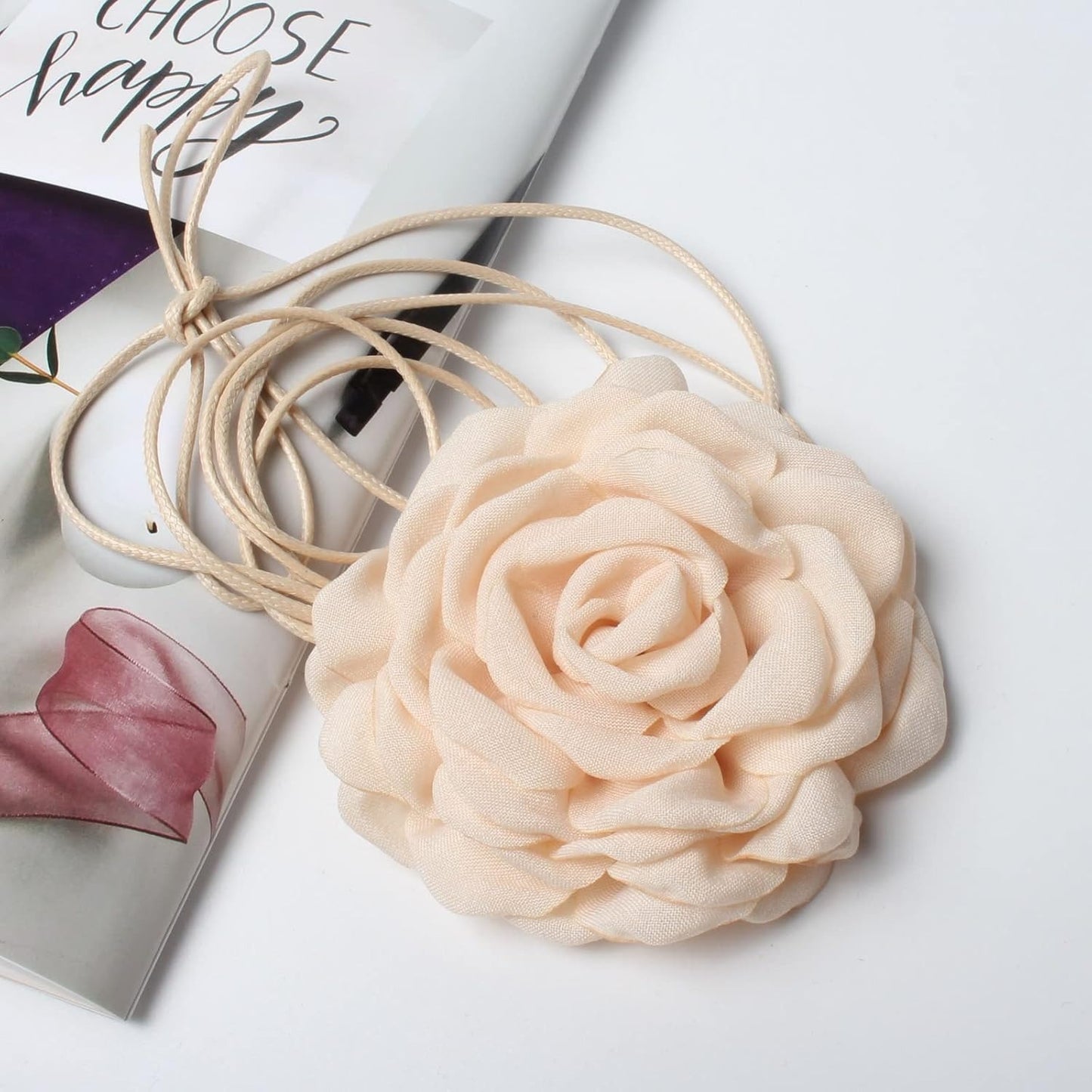 Luxury Handmade Chiffon Bloomette Jeanlet Rose