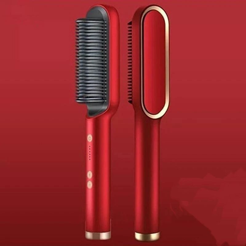 Negative Ion Hair Straightener Styling Comb