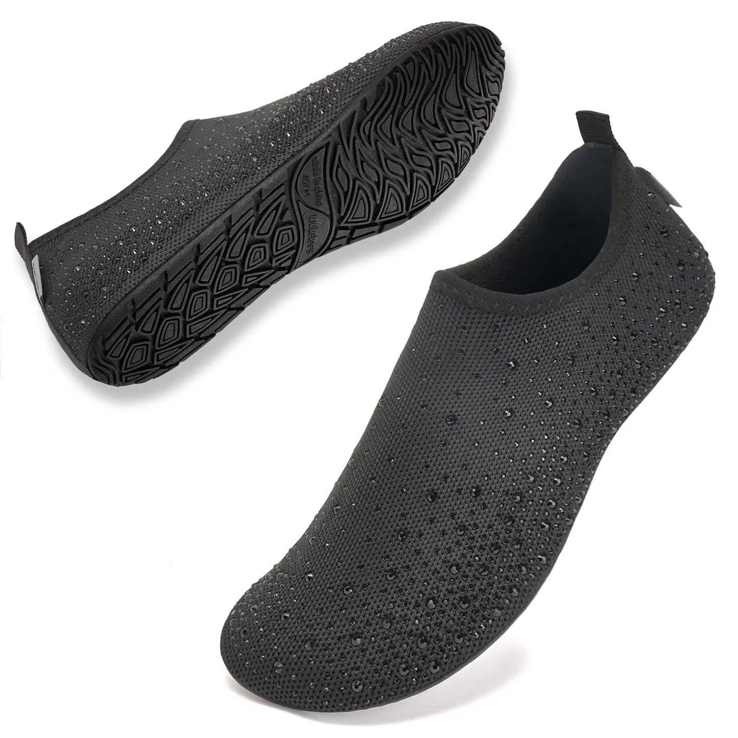 Womens Barefoot Water Shoes | Bling Thin Sole Shoes