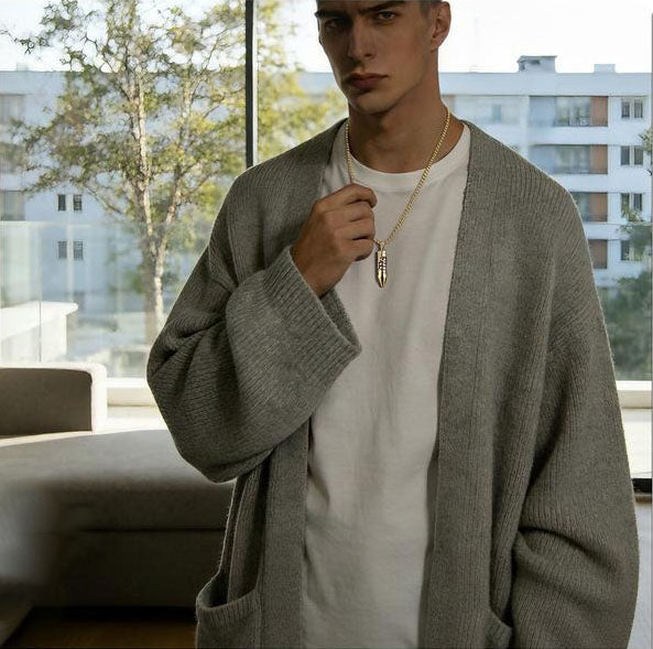 Fashion 14K Real Gold-Plated Bullet Aroma Necklace