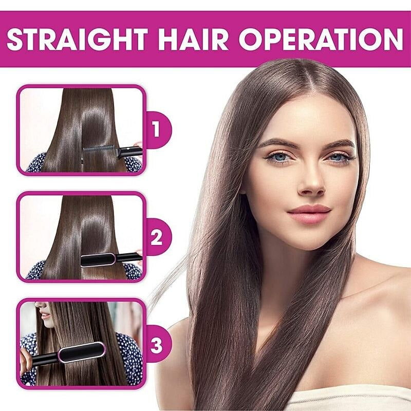 Negative Ion Hair Straightener Styling Comb