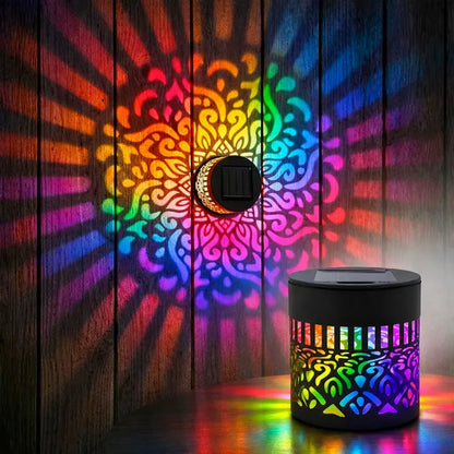 Mandala Outdoor Solar Wall Lights