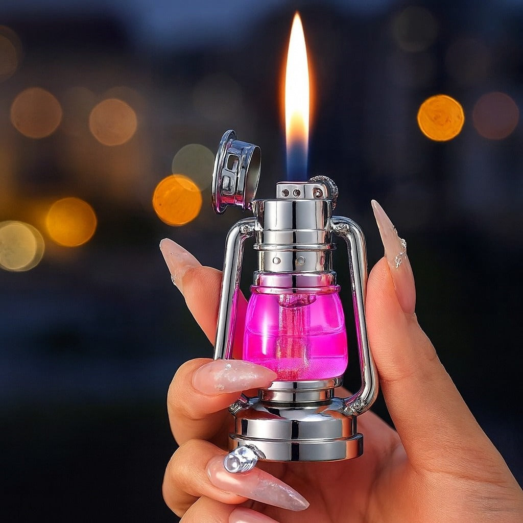 🔥Mini Retro Flame Lantern Torch Lighter