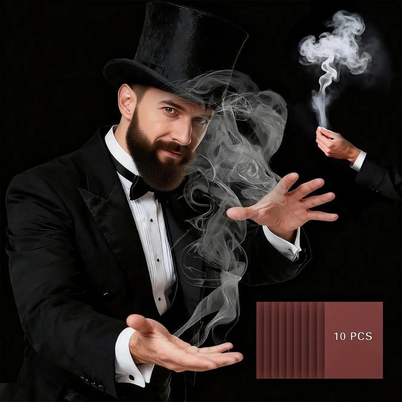 Finger Smoke Magic Trick