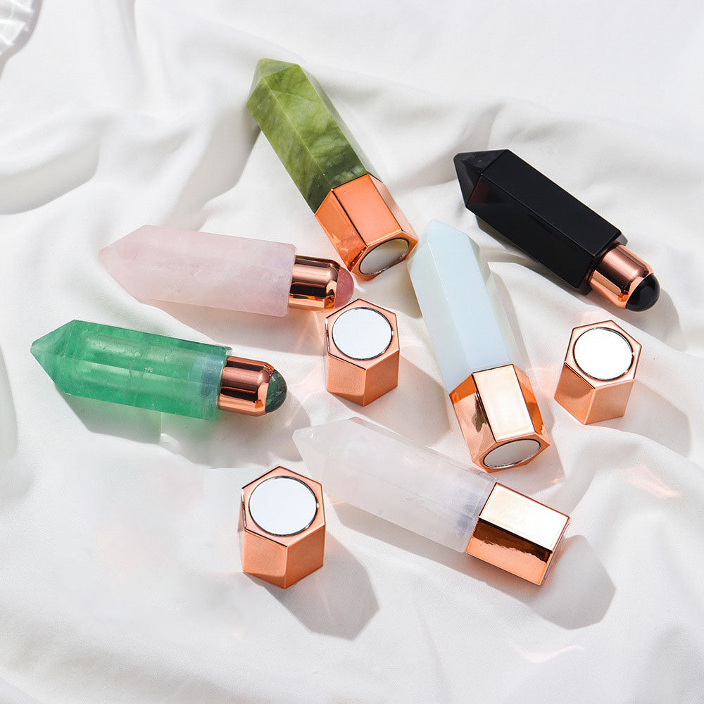 4 in 1 Multiple-Use Natural Crystal Roller Bottles